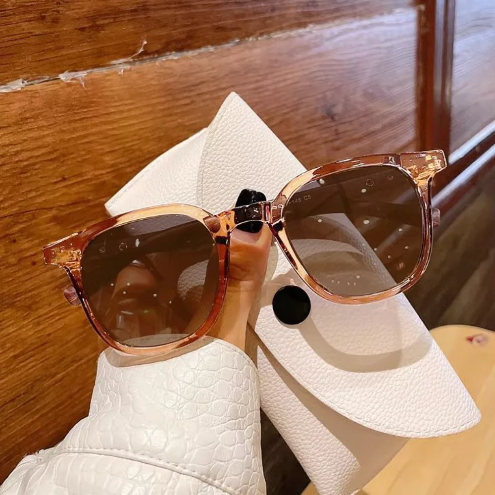 Новинка Винтажные Солнцезащитные очки в квадратной оправе зернистость под