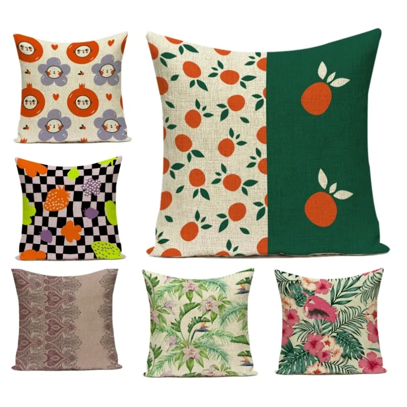 

2023 Vintage Classic Printed Cushion Covers 45x45cm Comfortable Durable Home Decor Soft Sofa Cushion Covers F2169