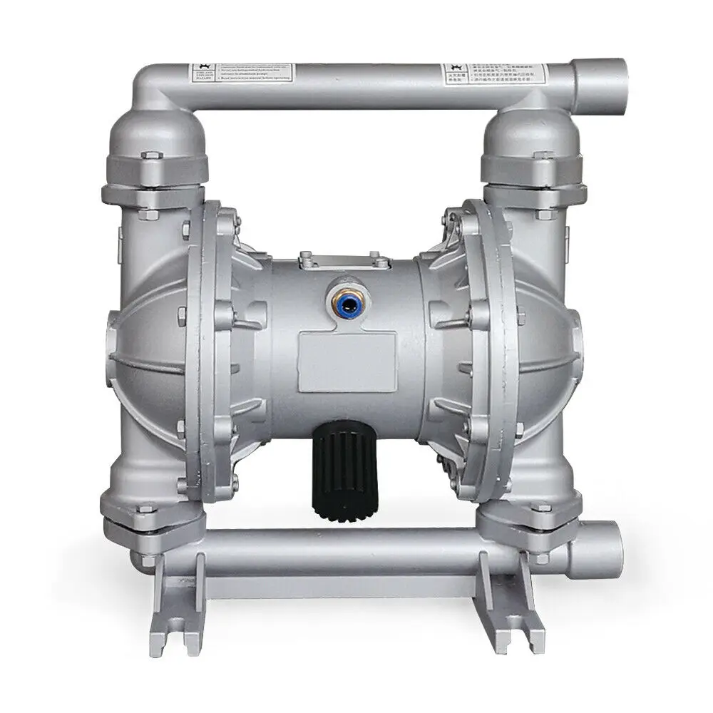 Двухдиафрагменный насос с воздушным управлением, 1/2 л/мин, 37 галлонов в минуту, нефтяная жидкость и выпускной отверстие дюйма, воздухозаборник для химической и промышленной обработки воды
