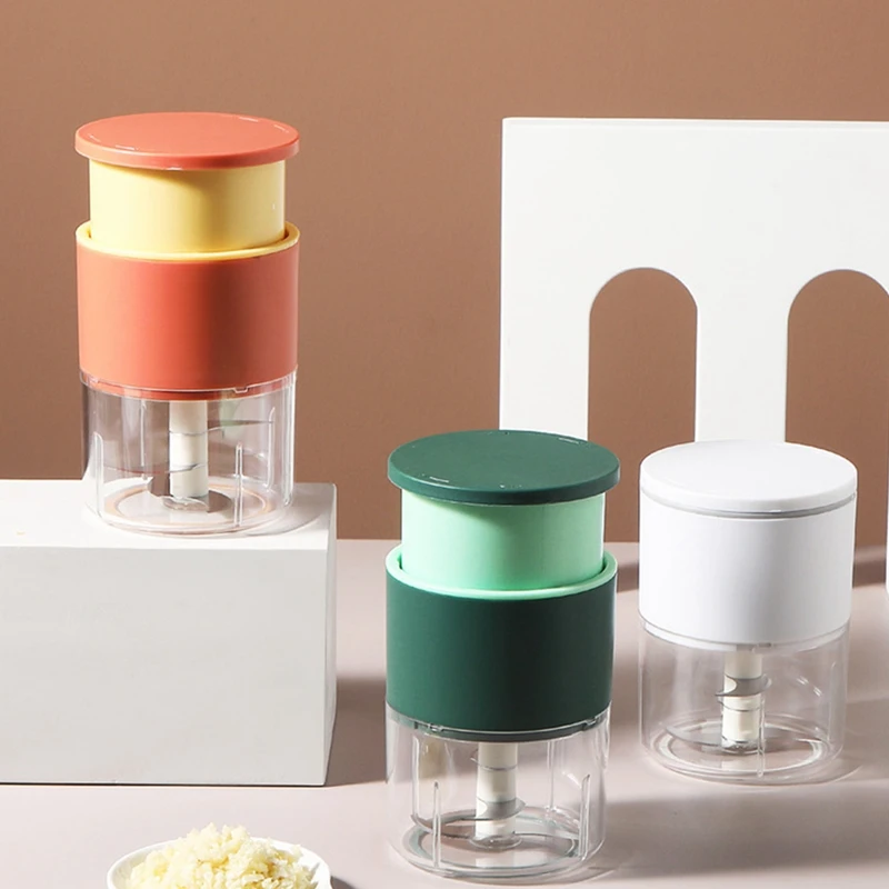 Мини-измельчитель нажимного типа кухонный инструмент гаджеты чеснок травы орехи