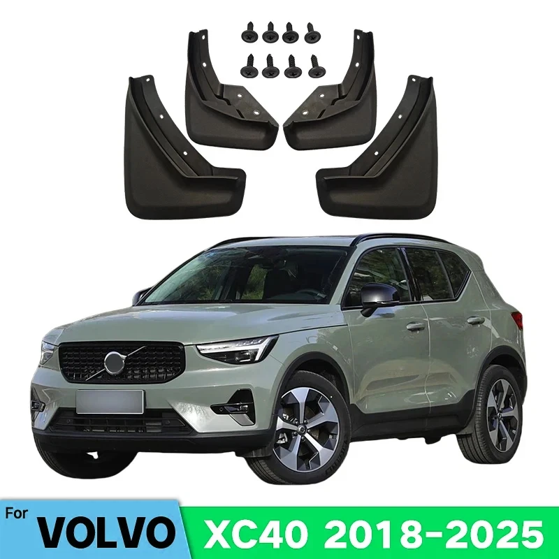 

Брызговики для Volvo XC40 2018-2025 2022 2023 2024, брызговики, брызговики, колеса, крыло, не подходит для перезарядки xc40