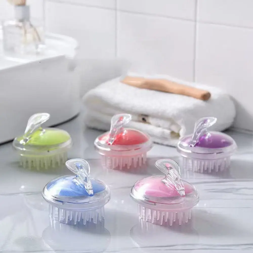 

Silicone Antipruritic Hair Wash Tool Scalp Cleaning Shower Brush Scalp Massage Brush Comb Hair Care Tool