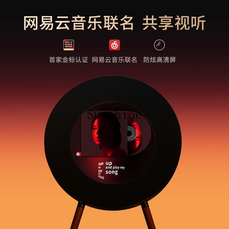 Динамик с текстами пластинок NetEase Yunlian виниловые плавающие субтитры названием