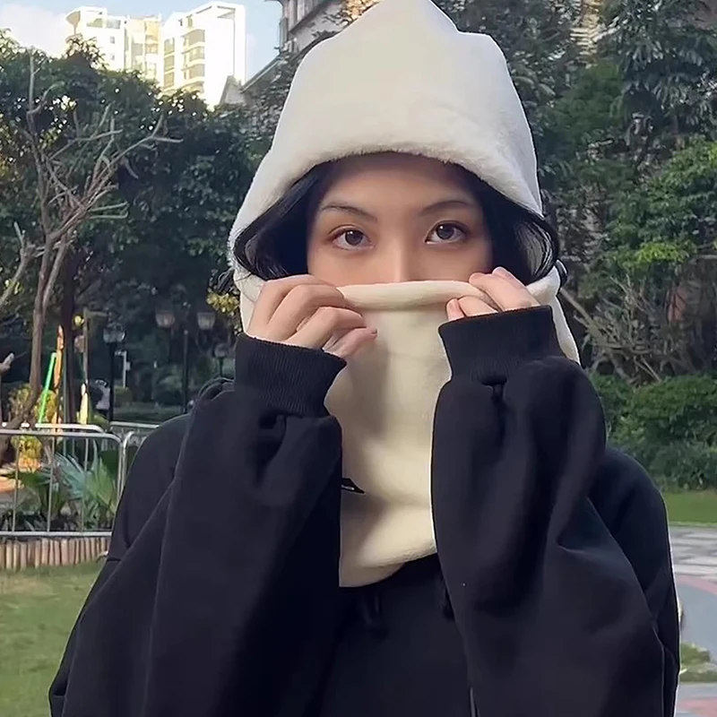 Панамские мужские и женские осенне-зимние велосипедные шапки с шейным ремешком