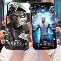 marvel moon knight phone case for xiaomi redmi 9 9t 9at 9a 9c note 9 pro max 5g 9t 9s 10s 10 pro max 10t 5g soft luxury ultra