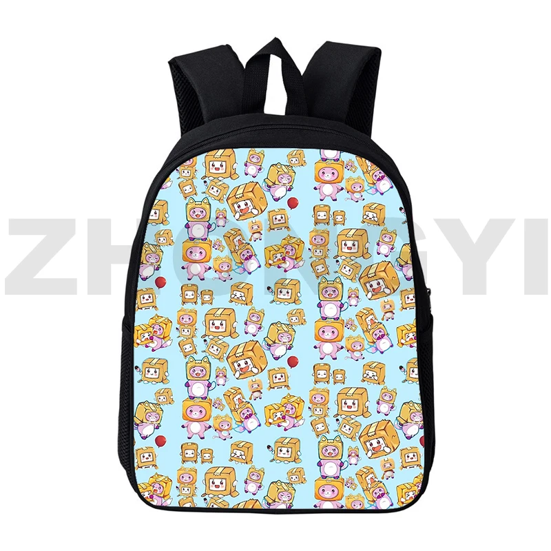 

Anime Lankybox Robot 3D Print Backpacks Kids Lankybox Cute Backpack 12/16 Inch School Back Pack for Boys Rucksack Kindergarten