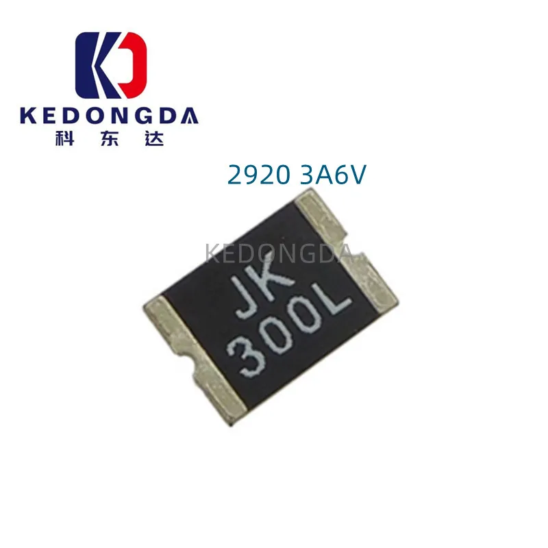 

Jinke self-recovery fuse JK-SMD300L 2920 3A6V Surface mount self-recovery insurance