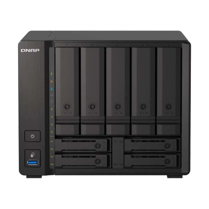 QNAP-TS-h973AX 8G CN Memory for Cloud Storage,NFC Network Storage Device, diskless nas, Nas Server, 2 years warranty