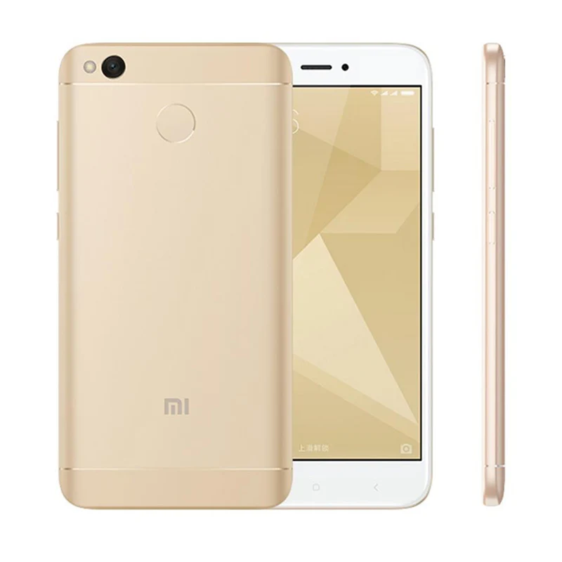 xiaomi redmi 4x original refurbished smartphone 4gb ram 64gb rom 13mp 4100mah android cellphone global rom version mobile phone free global shipping