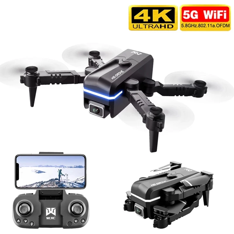 

Квадрокоптер KK1 складной Профессиональный с HD-камерой и Wi-Fi