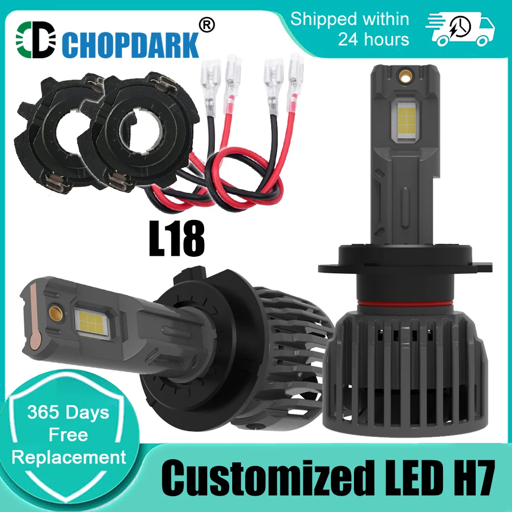 

LED H7 автомобиль светодиодные лампы головного света 20000Lm 110W и базы адаптеры держатели фиксаторы для VW Volkswagen Golf MK5 Jetta GOLF 5 Scirocco