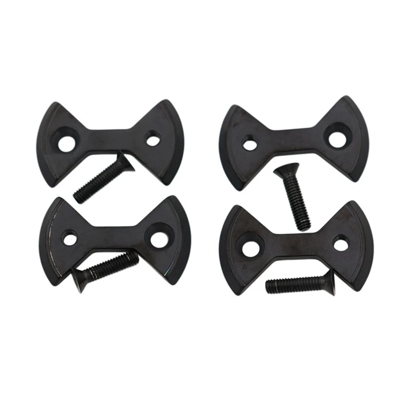 

1 Set Titanium Bike Locking Pedal Bicycle Pedal Plate Bow Tie Shape For Speedplay Zero Light Action Screws Bolt Accessories 2