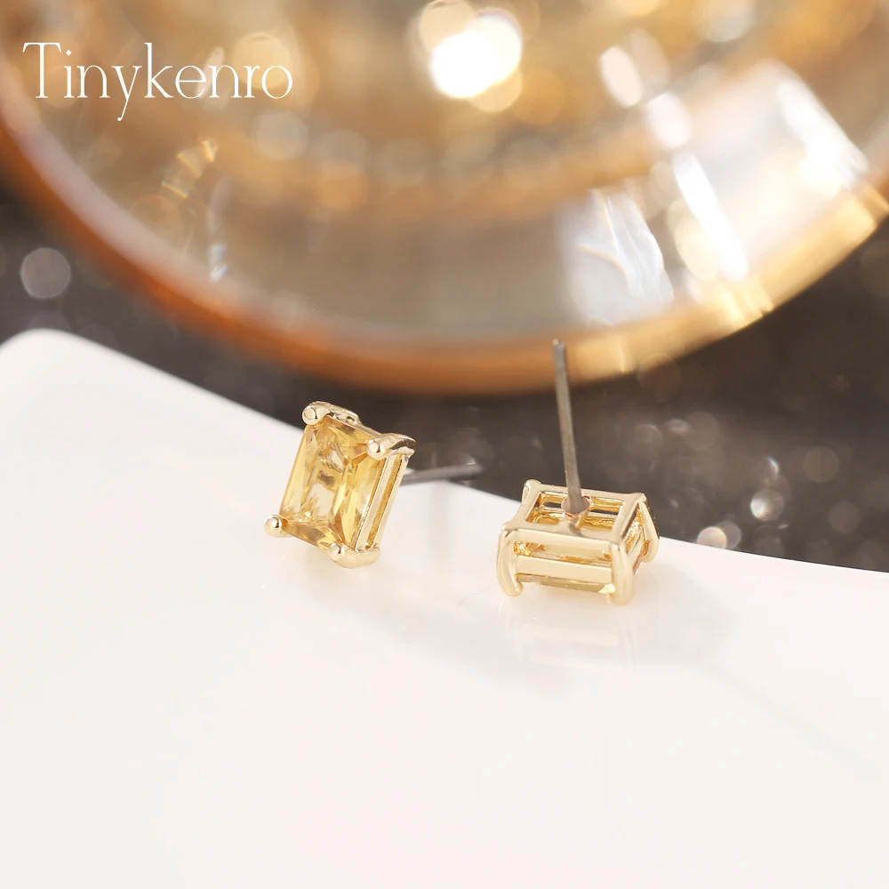 Новинка 2022 модные медные серьги из циркона свадебные ювелирные изделия для