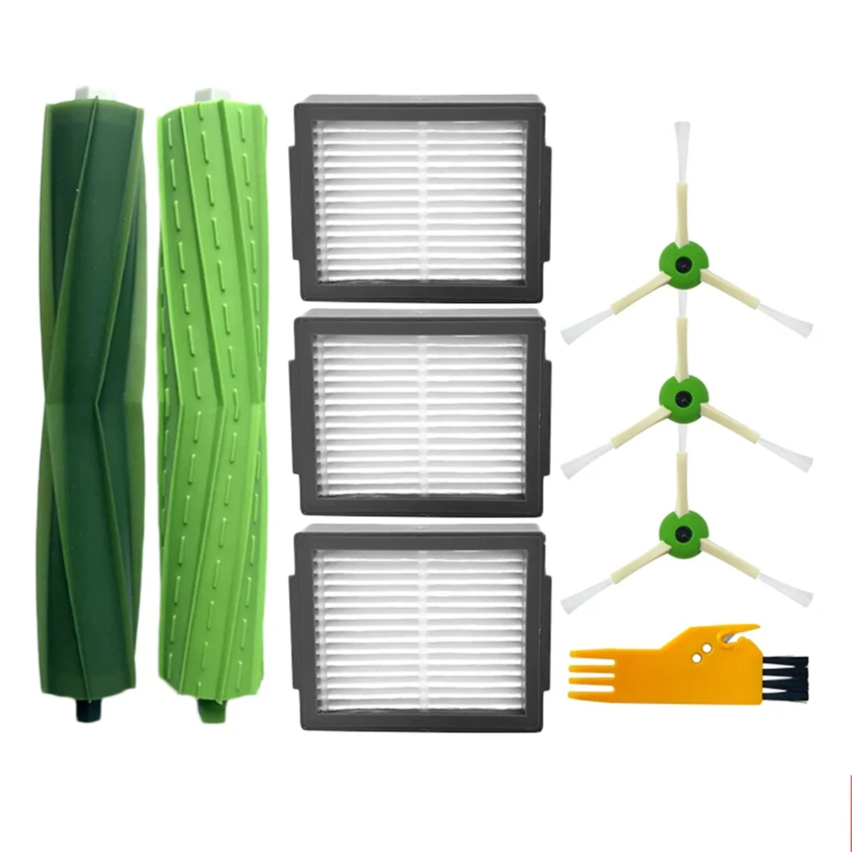 Для iRobot Romba E I Series E5 E6 E7 I3 I6 I7+ Plus J7 пылесос роликовая боковая щетка Hepa фильтр