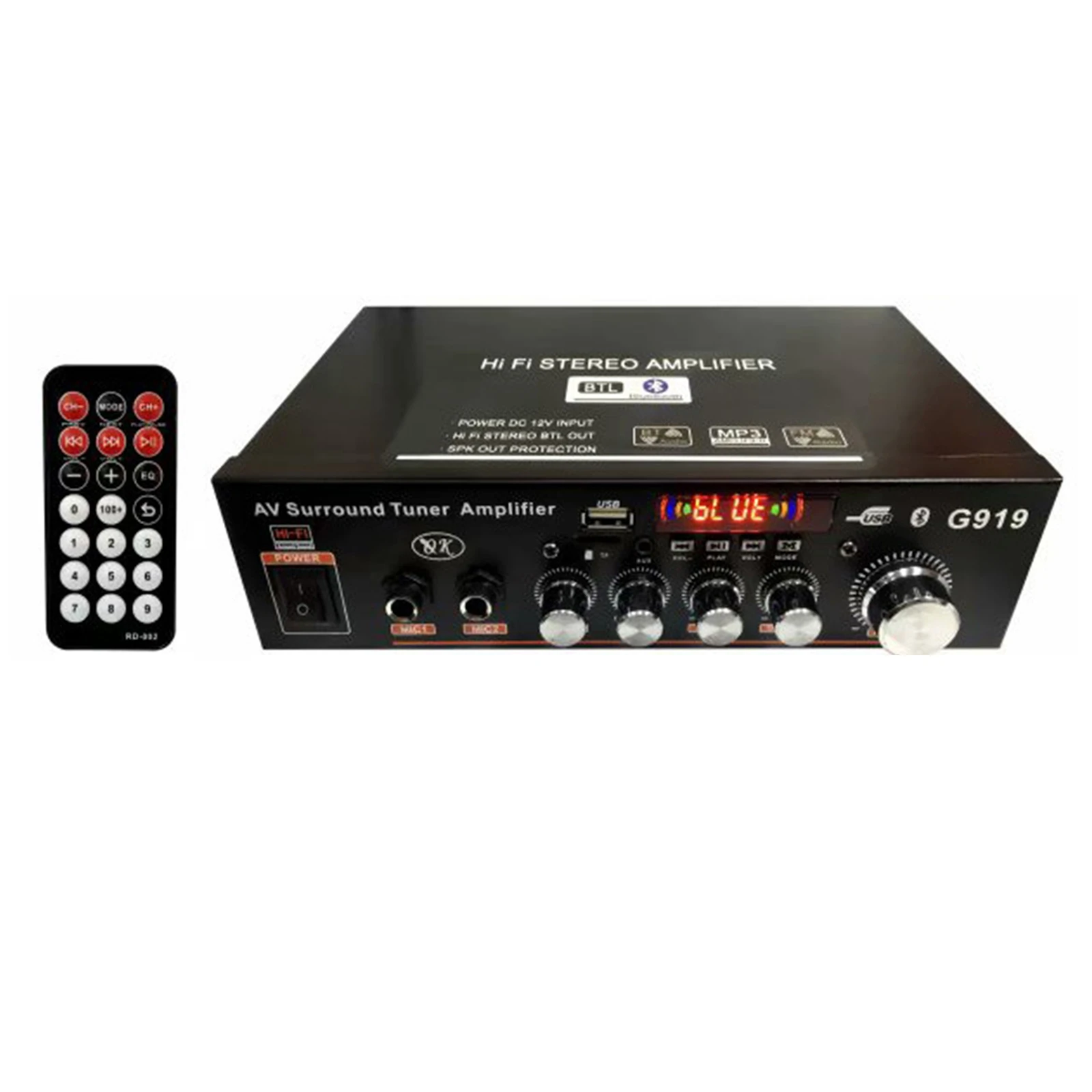 

1000W Home Power Amplifiers Audio bluetooth Amplificador Subwoofer Speaker