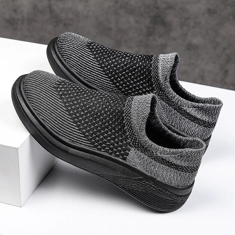 Men's Large Shoes Light Sports Shoes Men's Fashion Casual Running Walking Shoes Breathable Wear Resistant Men's Loafers