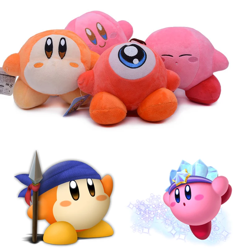 

Kirby Kawaii аниме плюшевая игрушка Pink Kirby Cute Animal вадл ди Doo персонаж мультфильм мягкая набивная Кукла аксессуар подарок для девочки