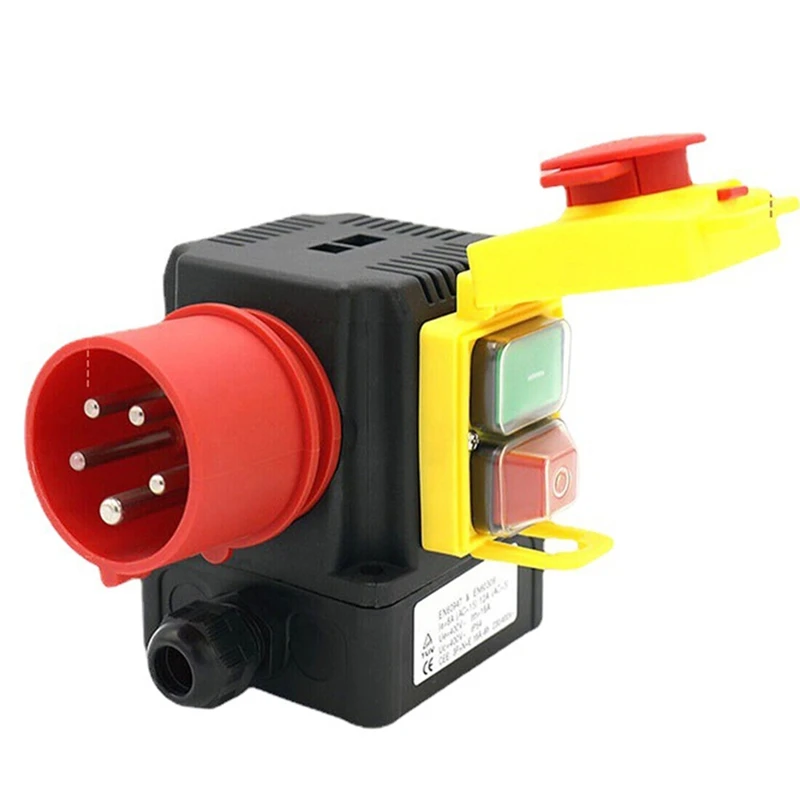 Многофункциональный магнитный аварийный выключатель KOA1L 2 в 1 250/400 В 16 А 5P