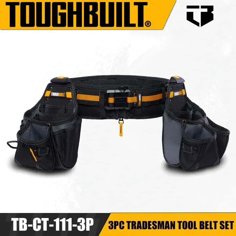 TOUGHBUILT TB-CT-111-3P 3 шт. Набор ремней для инструментов Tradesman деревообрабатывающее