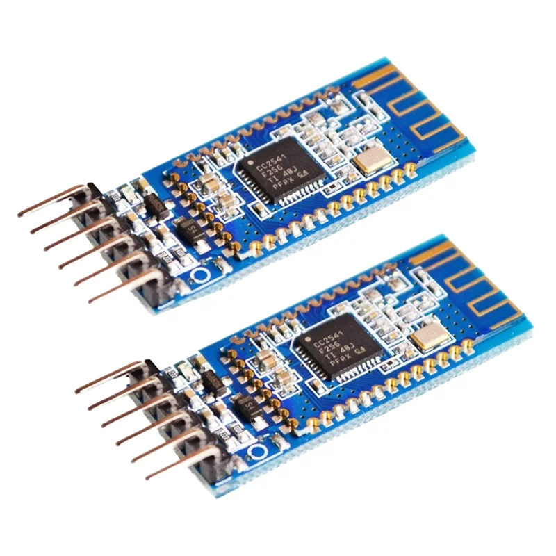 

2Pcs AT-09 for Android IOS 4.0 Bluetooth Module for CC2541 Serial Wireless Module Compatible HM-10 with Floor