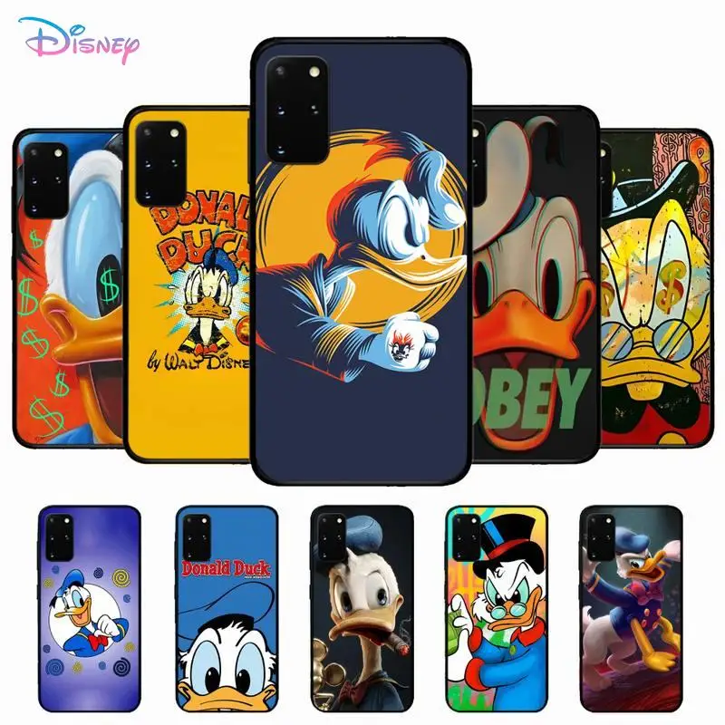 

Disney Donald Duck Phone Case for Samsung S10 21 20 9 8 plus lite S20 UlTRA 7edge