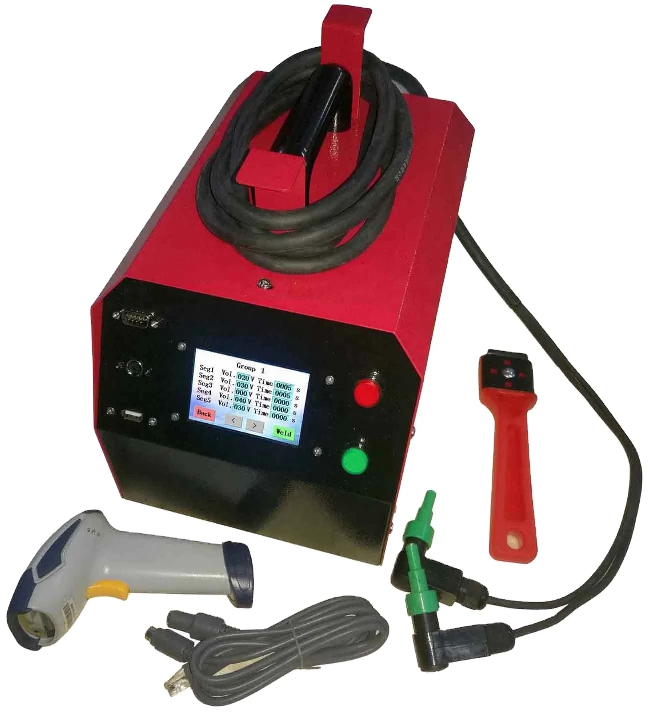 Hotool USB HDPE трубный сварочный аппарат для электроплавления 20-315 мм выход