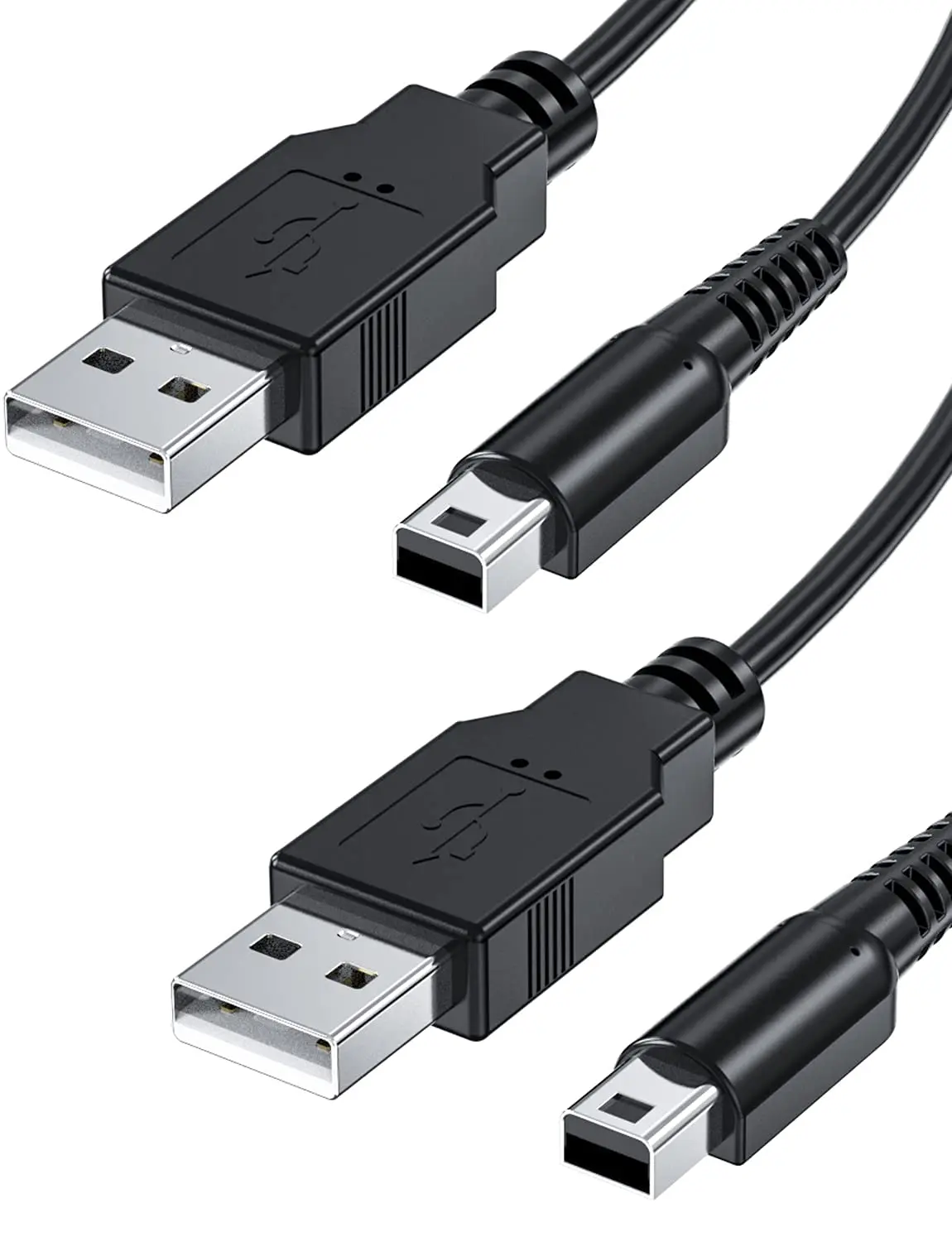 

500 шт. 1,2 м 4 фута USB зарядный кабель адаптер переменного тока зарядный кабель шнур для Nintendo New 3DS XL NEW 2DS XL Dsi DSi XL