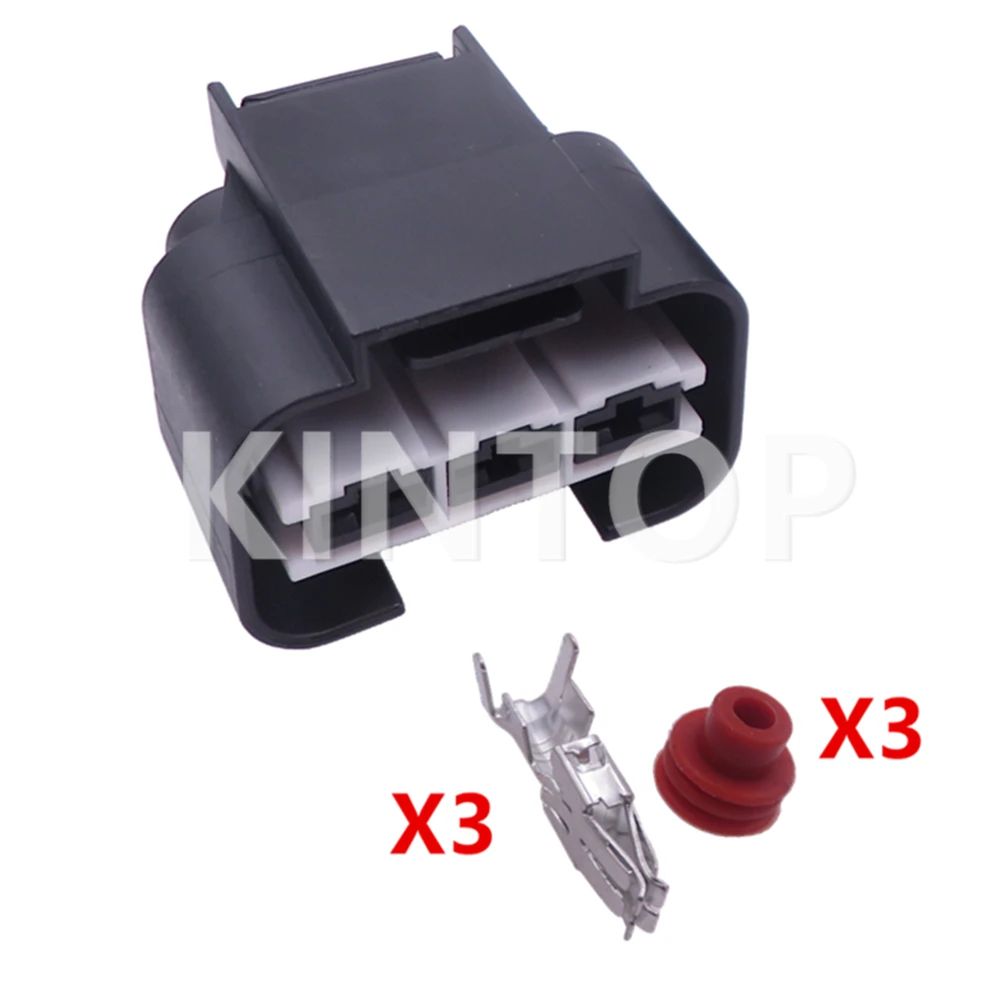 

1 компл. 3 контакта автомобильный пластиковый корпус разъем Автомобильный Электрический провод радиатор вентилятор жгут гнездо для Hyundai KIA 1743271-2