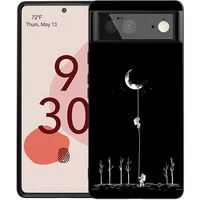space astronaut phone case for google pixel 6 pro 5 5a 5g 4 xl 3 3xl 3a 4 4a 5g xl soft silicone back covers bumper fundas