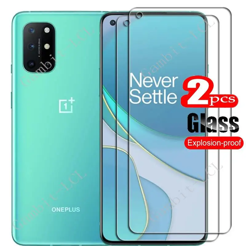 Защитное закаленное стекло для OnePlus 8 T 6,55 дюйма, 2 шт., защитная пленка для экрана One Plus OnePlus8T 8 T KB2001, KB2000, KB2003