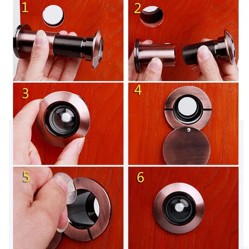 G92C Greate Door Viewer Peephole для входной двери privacy Cover Optical Glass l