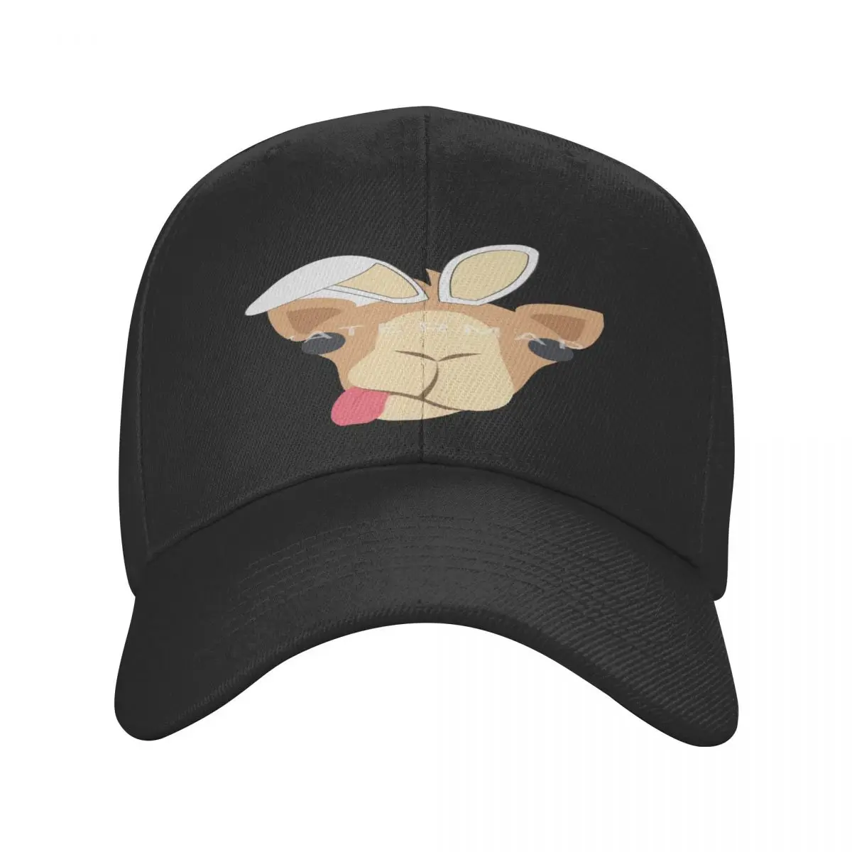

Easter Camel With Bunny Ears Casquette, Polyester Cap Retro Cute Wind Hat Wicking Adjustable Cap Nice Gift