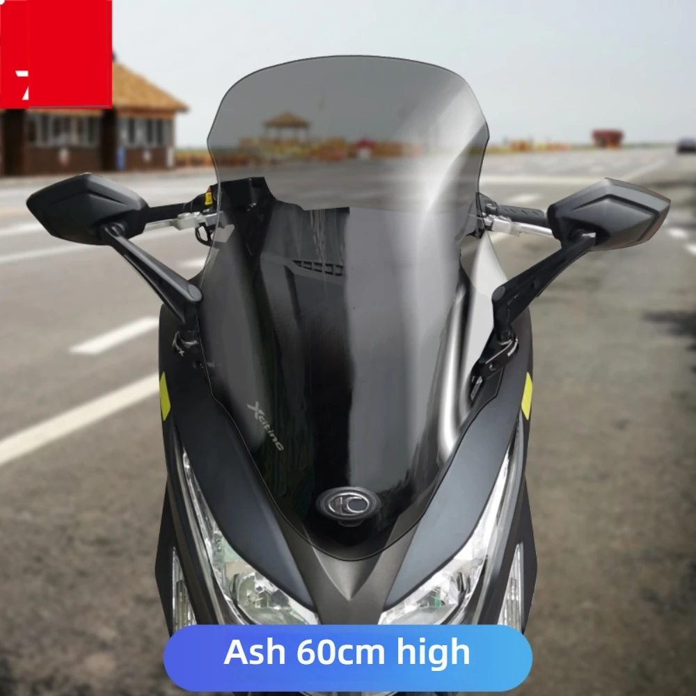 Фото Для KYMCO Xciting 250/300/400 лобовое стекло CT250/300 модифицированное лобовое стекло маленькое переднее лобовое стекло №4