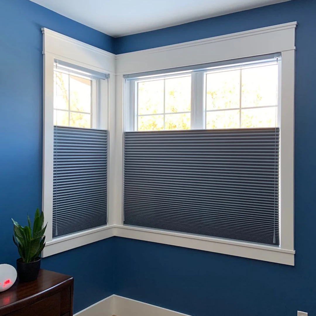 Топ-даун ботом ап тканевые жалюзи