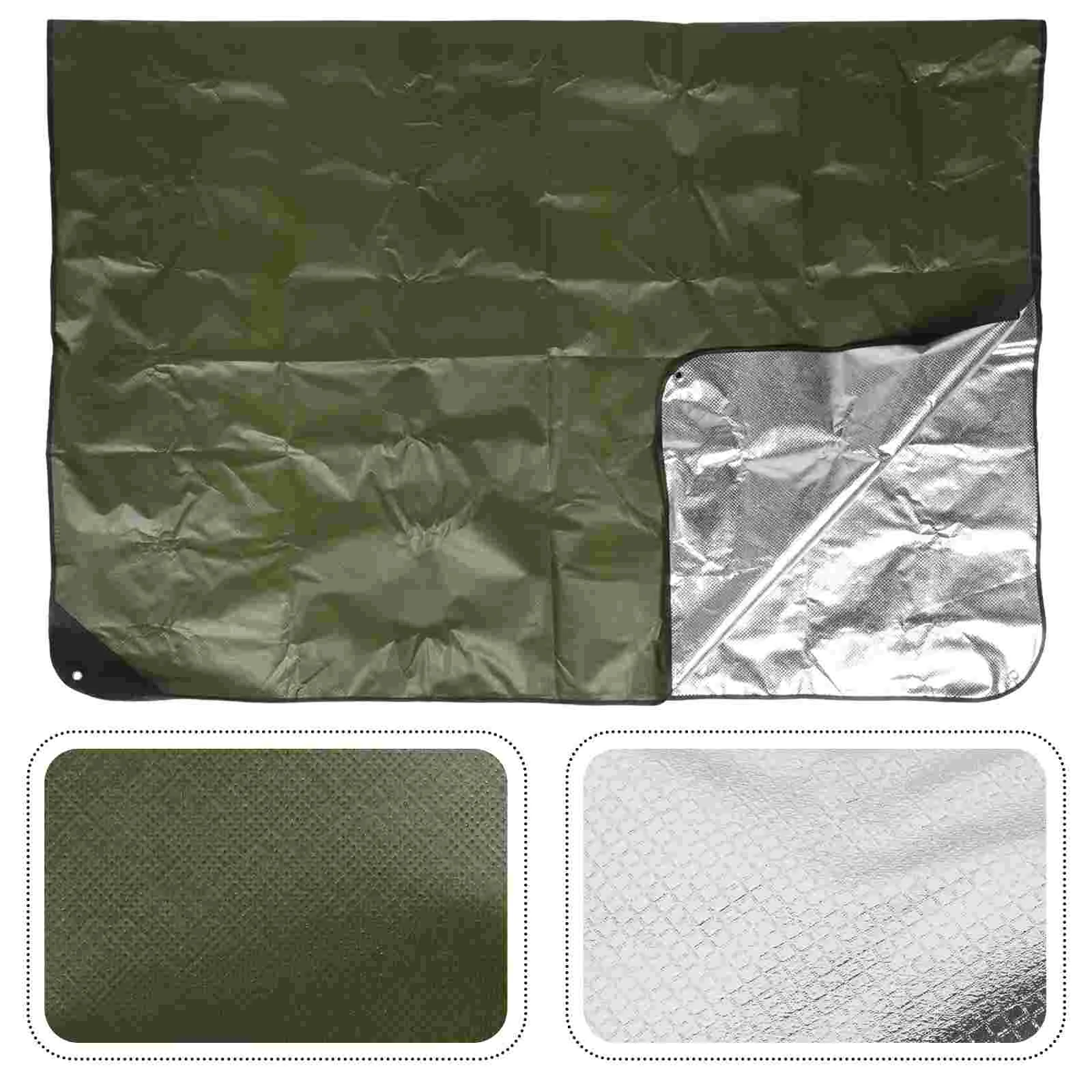 

Lightweight Multi-use Rescuing Blanket Temporary Awning for Hiking Camping Warm Keep Outdoor
