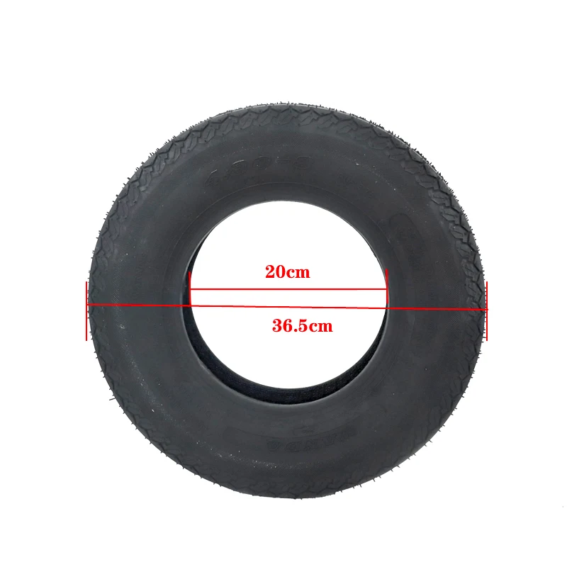 

8-inch 4.80/4.00-8 industrial cart tire is suitable for 4.80-8 vacuum tire elevator cultivator