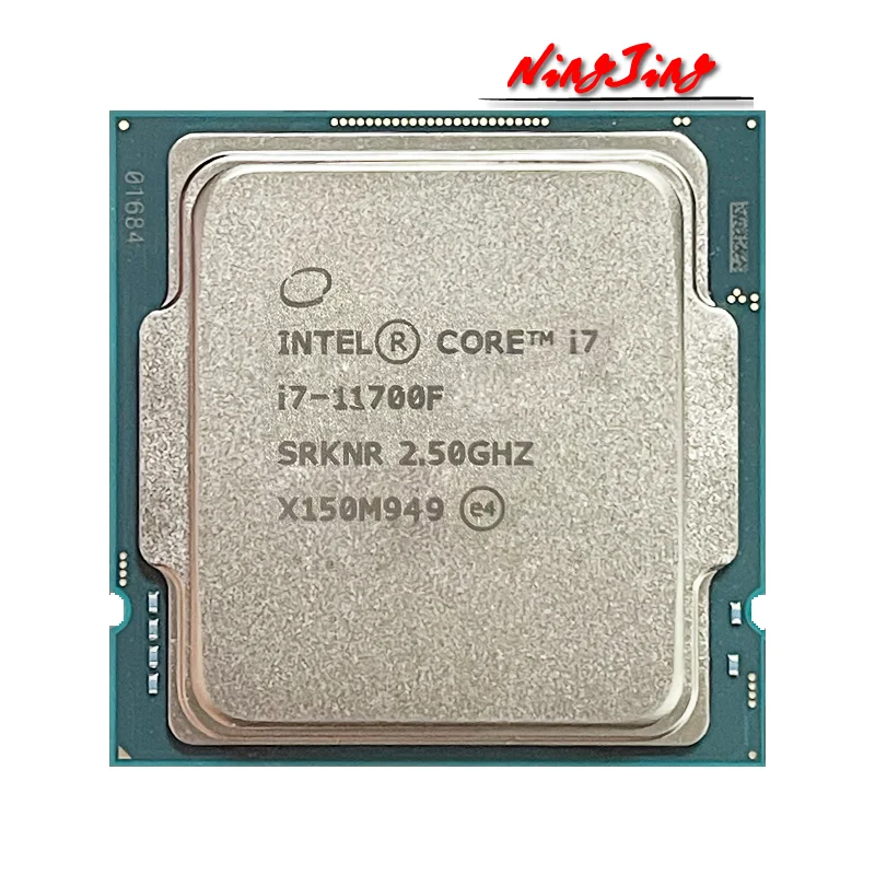 Процессор Intel Core i7-11700F i7 11700F 2 5 ГГц Восьмиядерный 16-поточный процессор 16 Мб 65 Вт LGA