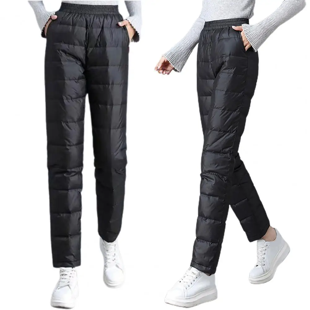 Женские зимние брюки из хлопка