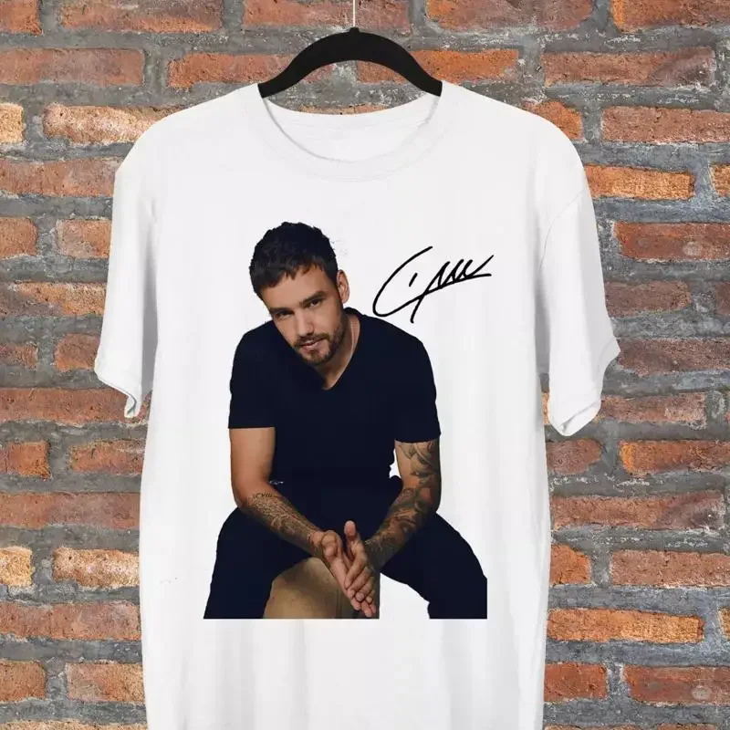 Фото Футболка Trend Liam Payne 1993 2024, белая, полноразмерная, до размера 5XL, Pp1045 №1