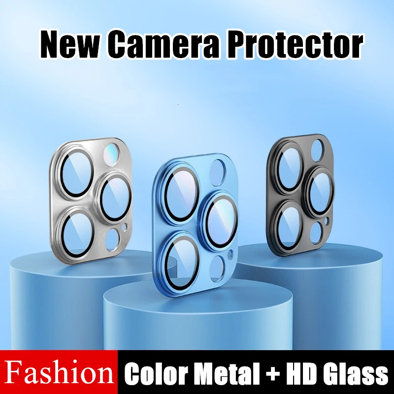 

Full Cover Camera Lens Protector on For IPhone 13 Pro Max 12 Mini Tempered Glass for IPhone 11 14 Pro Max Plus Camera Protector