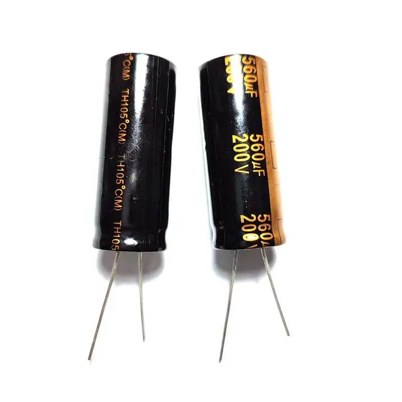 

2pcs 560uF 200V 560MFD 200Volt Aluminum Electrolytic Capacitor 18*45mm Radial 560mf200v 560uf200v 200v560mf 200v560uf