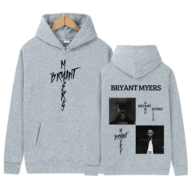 Рэпер Bryant Myers Album 2025 толстовка с рисунком мужской винтажный пуловер в стиле