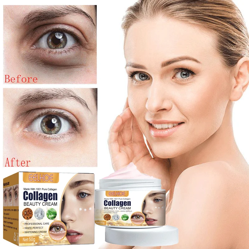 Anti-Wrinkle Remove Dark Circle Eye Cream Fades Fine Lines Remove Eye Bags Puffiness Anti-Aging Firmness Beauty Health Eye Care