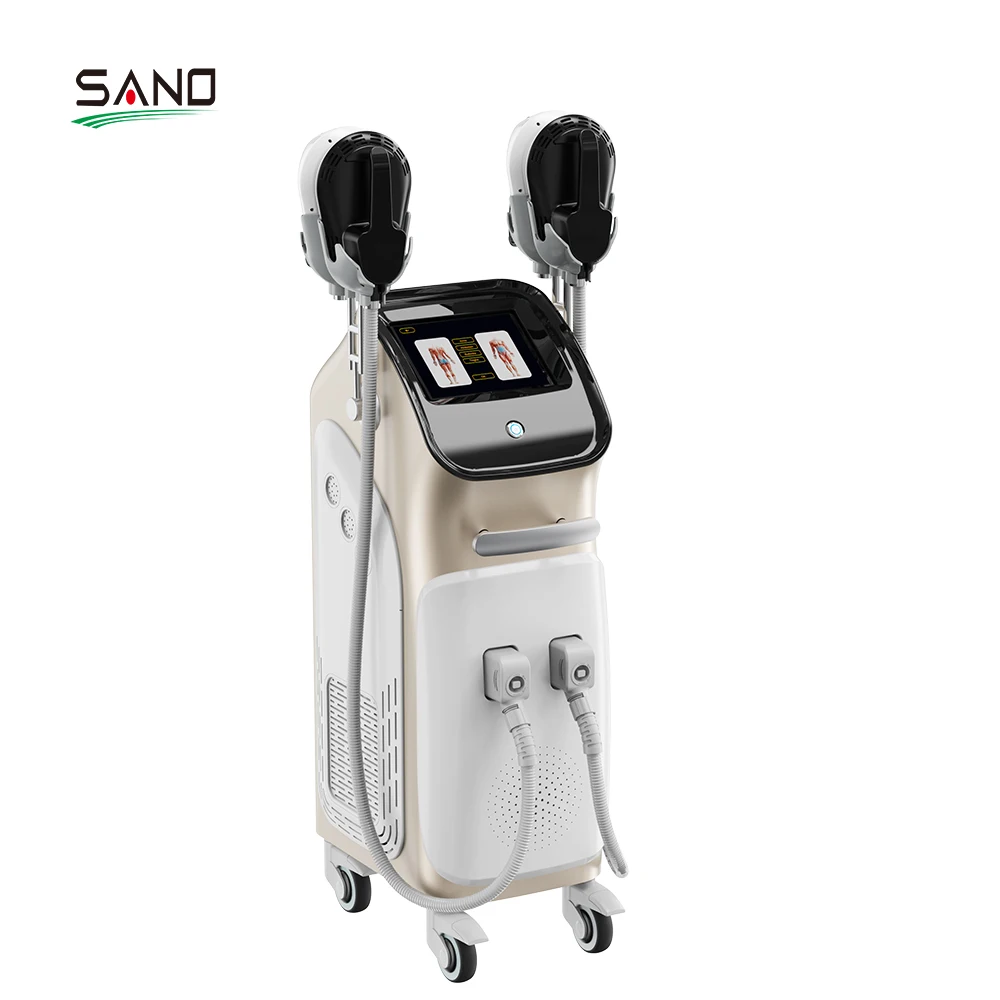 

Ce Approved High Power Ems Electromagnetic 4 Handles Ems Body Sculpting Muscle Stimulation Machine For Sale