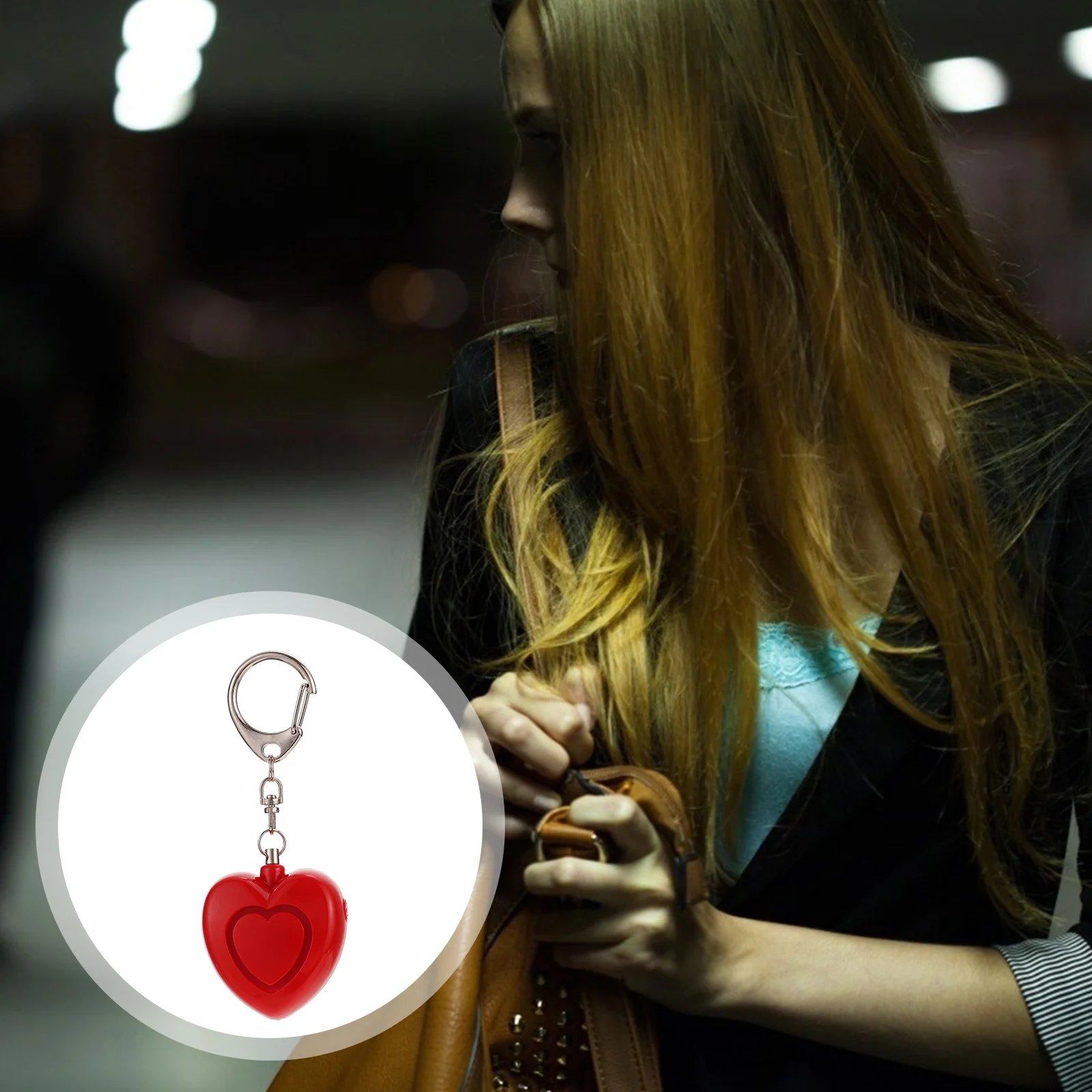

Anti Wolf Siren Alarm Keychain Women Safety Encendedores Electricos