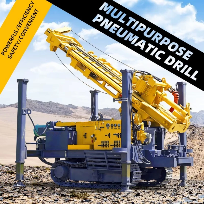 65 кВт гусеничная самодельная неглубокая 200 м метров установка для бурения