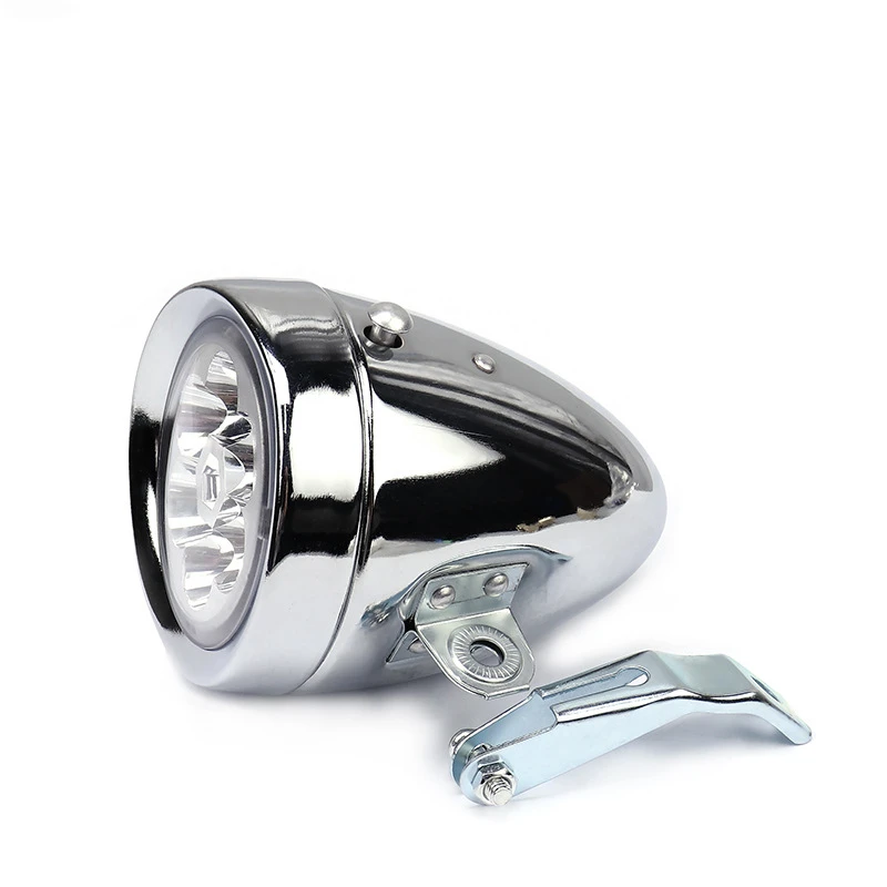 Q405 Бесплатная доставка велосипедный винтажный автомобильный светильник британские пули передняя фара твидер езды мертвый металлический корпус