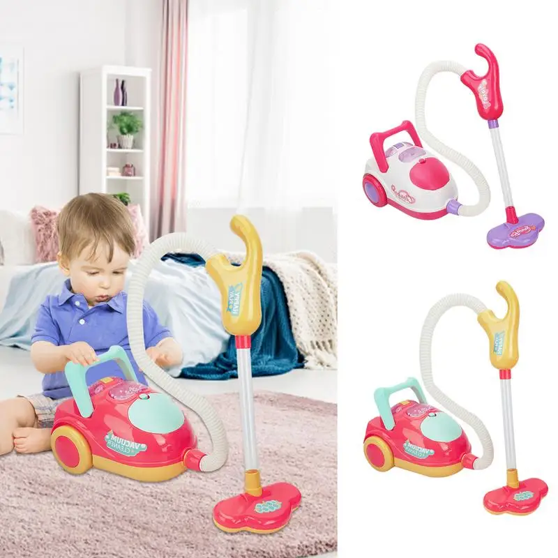 

Toddler Vacuum Toy Kids Vacuum Cleaning Toy Set Toy With Realistic Lights Sounds Electric Role Play Household Play Set For Kids