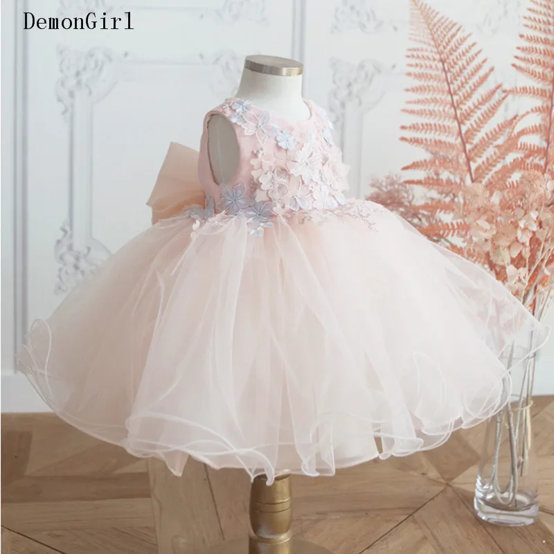 

Baby Christmas Dress for Girls Toddler Kids Lace Birthday Clothes Little Princess Wedding Party Gown for 1-14 Years Vestidos