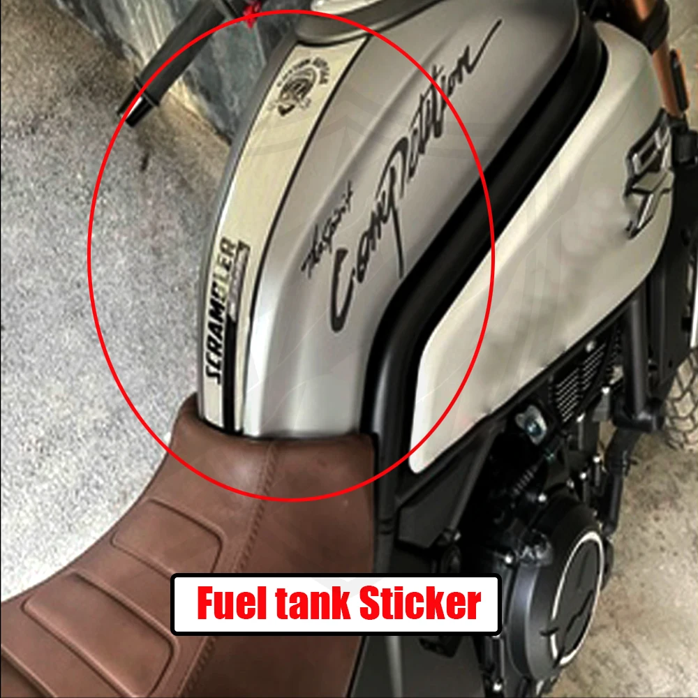 

New Product Motorcycle 2022 Modified Fishbone decal Fuel Tank Anti-scratch Sticker Fuel Tank Sticker FOR CFMOTO 700 CLX 700CLX